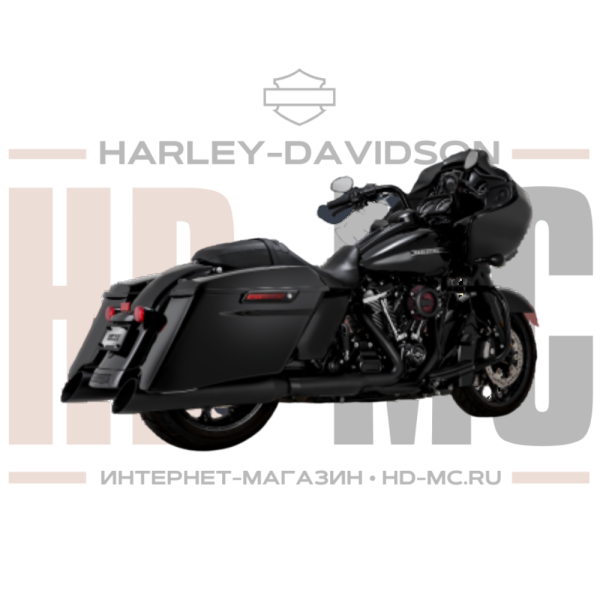 Выхлоп Vance & Hines Blackslash 450 Slip-On Mufflers 46764